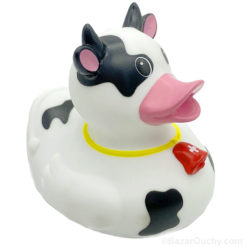 Cow-shaped Swiss bath duck