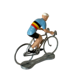 Pequeña bicicleta de metal en miniatura Bélgica - Bernard et Eddy