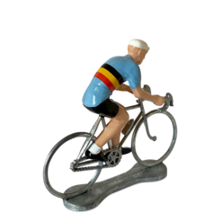 Kleines Miniatur-Metallfahrrad Belgien - Bernard et Eddy