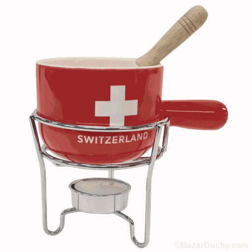 Fondue Fondue Schokoladenkreuz Schweiz