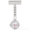 Reloj enfermera de metal plateado - Nombre personalizable
