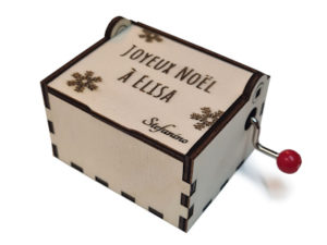 Personalized music box - Lausanne - Switzerland