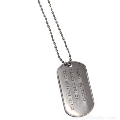 Placa militar - pulseira Tag