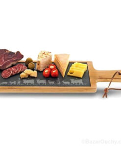 Plateau planche fromage ardoise suisse