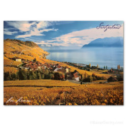 Photo placemat Lavaux - Lake Geneva