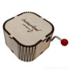 Swiss crank music box - Edelweiss