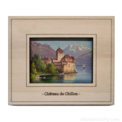 Chillon Chateau Mini-Leinwandmalerei