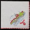 Swiss embroidered handkerchief - Geneva
