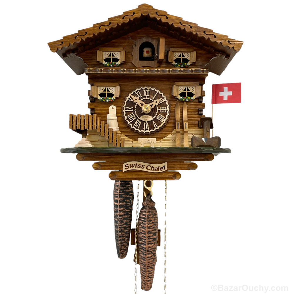 Orologio a cucù svizzero B07 - BazarOuchy