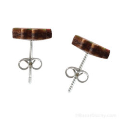 Boucle d'oreille Coucou bois