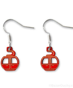 Boucle d'oreille - Télécabine