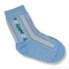 Chaussette enfant suisse - edelweiss - bleu