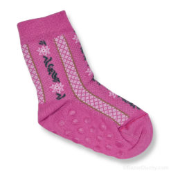 Schweizer Kindersocken - Edelweiß - Rosa