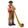 Alphorn player - Handmade - Brienz - Appenzeller