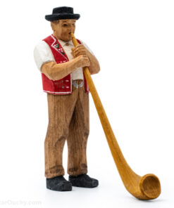 Joueur de cor des Alpes - Fait main - Brienz - Appenzeller