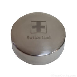 Vaso metálico plegable - Telescópico - Retráctil - Suiza