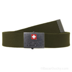 Ceinture Swiss Military noir money belt