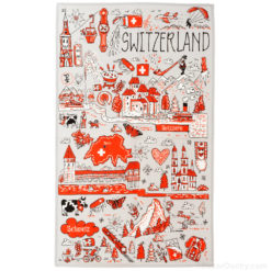 Swiss pattern kitchen towel