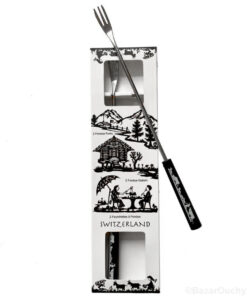 Fourchette fondue poya découpage - 2 pièces