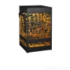 Poya Swiss decoupage metal lantern