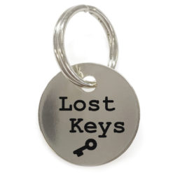 Porte clé contre la clés perdues - Métal
