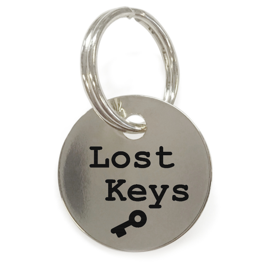 Porte clé personnalisé pour retrouver ses clés perdues