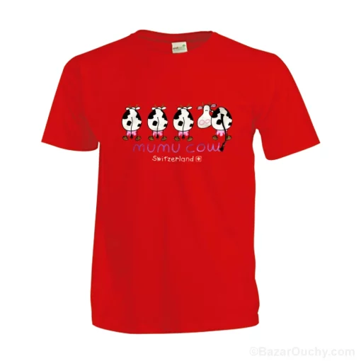 Camiseta Mumu Vaca roja