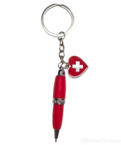 Stylo porte-clé suisse