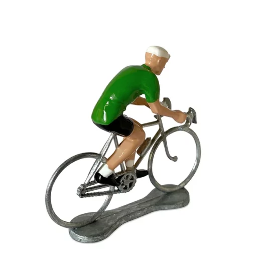 Small miniature cycling bike Green jersey - Bernard and Eddy