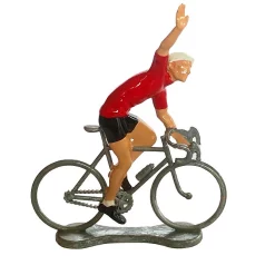 Petit vélo cycliste miniature Suisse - Bernard et Eddy