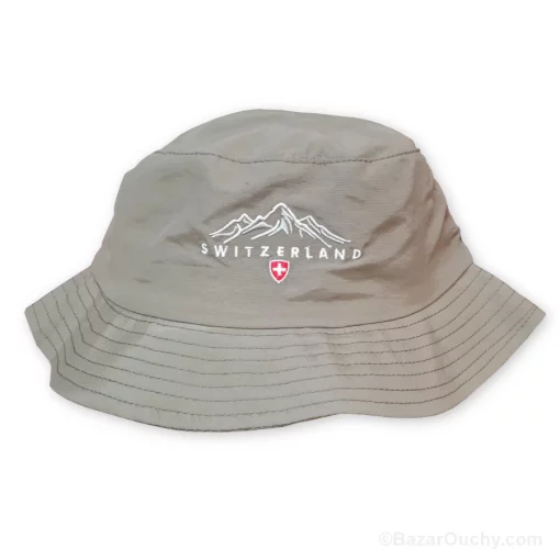 Bob - Schweizer Berge - Aufnäher - Beige