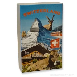 Swiss themed cigarette case