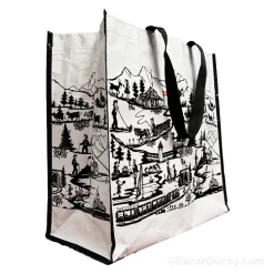 Poya Decoupage shopping bag - Large
