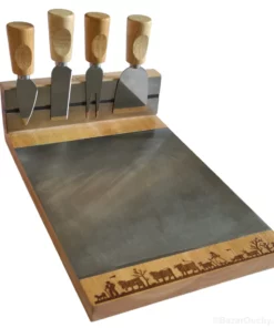 Planche à découper bois métal - Poya suisse