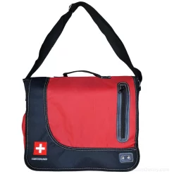 Bolso cruzado suizo rojo