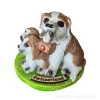 Saint Bernard figure Swiss decoration