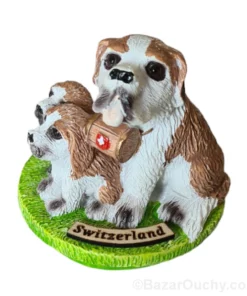 Saint-Bernard figure suisse décoration