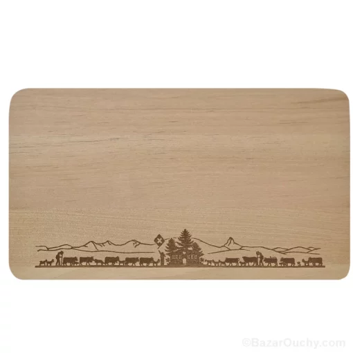 Swiss cheese and cutting board - Poya