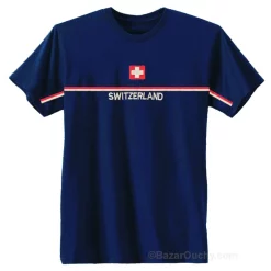 Klassisches Schweizer T-Shirt