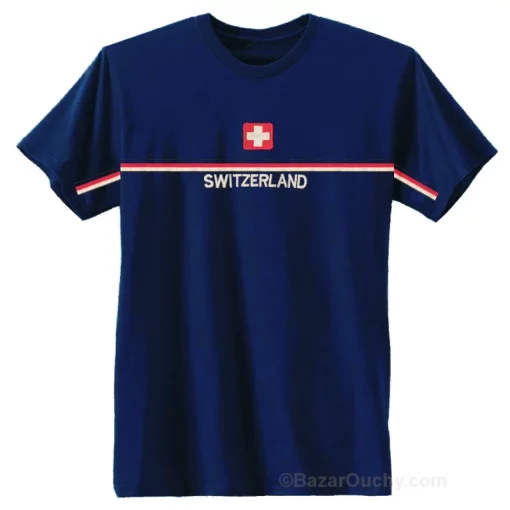 T-shirt classica svizzera