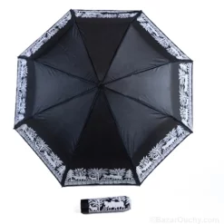 Parapluie poya découpage suisse noir