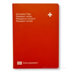Passeport suisse en forme de carnet