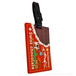 Etiquette à bagage - Chocolat suisse