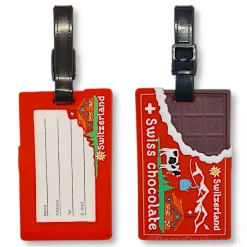 Etiquette à bagage - Chocolat suisse