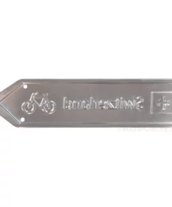 Panneau métal velo suisse