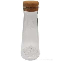 Carafe - Bouteille - Montagne relief 3D interieur