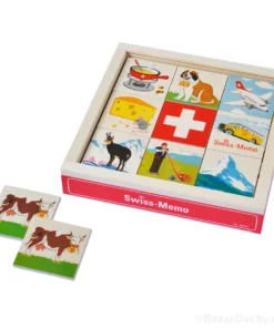 Memory en bois suisse - Atelier Fischer