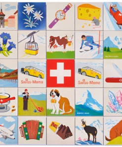 Memory en bois suisse - Atelier Fischer - 48pieces