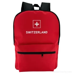 Sac à dos croix suisse - Rouge