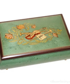 Boite à musique suisse bois Lausanne